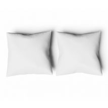 Oreiller rectangulaire ou carré moelleux 100% Polyester Fibres Creuses Coussin Promo Linge 65x65 cm - a L'Unité.