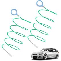 Lot de 2 outils de nettoyage de drain de puits de lumière, brosse flexible de 3 m et 5 m de long, adaptée aux tuyaux d'alimentation en eau, brosse de
