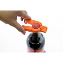 Lot de 2 ouvre-bouteilles et ouvre-botes multifonctions, bouteille d'eau en plastique, torsion, soupe à tirette, pour mains faibles, personnes agées,