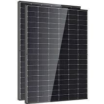 Dmegc - Lot De 2 Panneaux Photovoltaïques 450w Bifaciaux Bi-verre – Haut Rendement – Installation Solaire