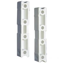 Lot de 2 pattes de liaison pour goulotte gtl Michaud Q345