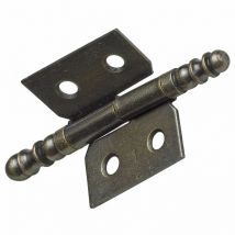 Hettich - Lot de 2 paumelles acier pour meuble L.30 x l.40 mm