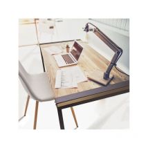 Lot de 2 Pieds de Table Indoor pour Pièce de Bois « Solivette »