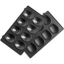 Lot de 2 plaques mini madeleines