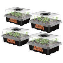 Lot de 4 plateaux de départ pour graines - Spider Farmer