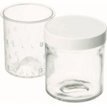 Pots plastique - set 2pcs - 250ml - ym402e - - Cuisinart