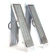 Rampe de chargement pliable en acier - Par 2