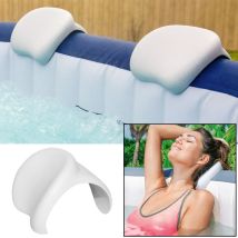 Set 2 Oreillers Coussins Pour Lay-z-spa De Bestway Finition Textile Rembourrée