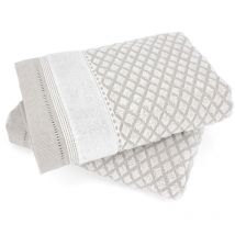 Lot de 2 serviettes toilette linen