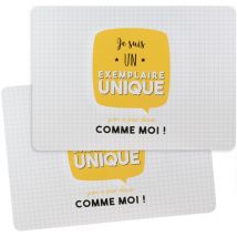 Lot de 2 sets de table je suis