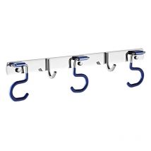 Fei Yu - Lot de 2 supports à balai, support à serpillère, support mural antidérapant