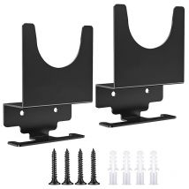 Sevengirl - Lot de 2 supports de meuleuse d'angle, support mural pour meuleuse de 5 pouces, support de rangement pour polisseuse avec crochet