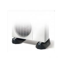 Climaconcept - Supports Patin Anti Vibration pour Unité Extérieure de Climatisation et Pompe à Chaleur - CLI04470