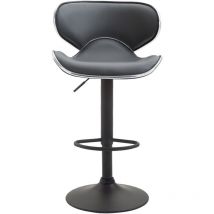 CLP - 2x sets Las Vegas v2 tabourets en gris-like, schwarz