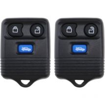 Tonchean - Lot de 2 télécommandes de clé de voiture à 3 boutons 433 MHz compatibles avec Ford Transit MK6 2000-2006 et Connect Van 2002-2007 Maverick