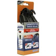 Centrale brico Lot de 2 tendeurs élastique, Diam.8 mm x L.1 m
