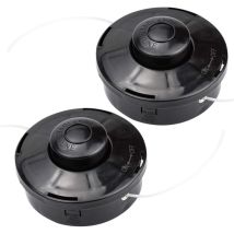Lot De 2 Tête De Débroussailleuse Universelle A6481 Nylon Bobine De Rechange De Tondeuse Débroussailleuse Tête De Coupe M10 X 1,25 Pour 
