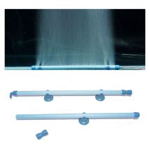 Lot de 2 tubes à air pour aquarium, pompe à bulles, diffuseur d'oxygène, accessoires pour pompes d'aquarium et hydroponie, 7 pouces, bleu - Lntyq