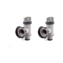 Lot de 2 vannes d'arret Intex