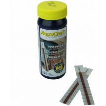 Aquachek - Lot de 2 x 10 bandelettes d'analyse pour piscine ou spa - Sel - Blanc