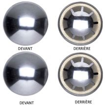 Lot de 2 x calottes autobloquantes diamètre 8 mm