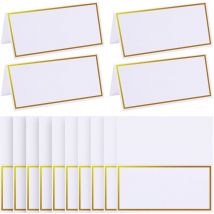 Lot de 20 cartes d'invités de mariage avec nom pour table à manger, cartes de table contemporaines, élégantes, vierges, à remplir, pour banquet, bébé