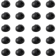 Feiyue - Lot de 20 clips auto-adhésifs pour gestion de câbles