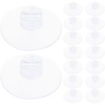 Feiyue - Lot de 20 clips de cordon transparents pour câbles et organisateurs électriques