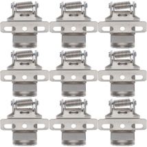 Lot de 20 clips pour éclairage encastré, clip de rénovation pour plafonnier, clip à ressort pour lampe à panneau