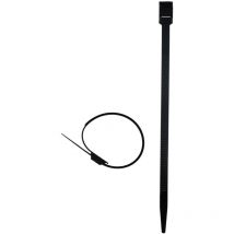 Lot de 10 colliers de câblage 6x 175mm - Noir Zenitech