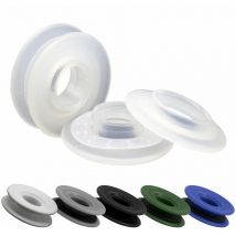 Lot de 20 oeillets à clipser pour bâche à bulles ou autres types de bâches - Transparent Linxor