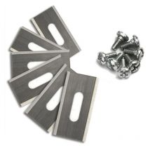 Lot de 10 lames de gazon pour Husqvarna avec double lame aiguise en acier inoxydable 36.518.50.65mm,