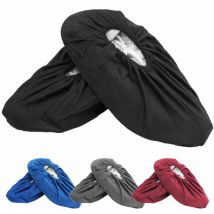 Vivezen - Lot de 20 paires de surchaussures lavables antidérapantes - Noir