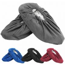Vivezen - Lot de 20 paires de surchaussures lavables antidérapantes - Gris