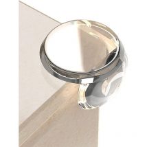 Fdc - Lot De 20 Protections D'Angles Transparentes Protection De Bord Bébé Pour Table Tour De Lit Auto-adhésif Pour Bébés Et Enfants Avec Adhésif Fort
