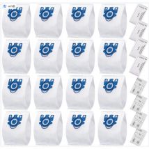 Yozhiqu - Lot de 24 aspirateu pour, pour Un matériau durable améliore la qualité de l'air ,Miele Gn 3D Classic C1 Complete C2 C3, S227, S400i, S600,