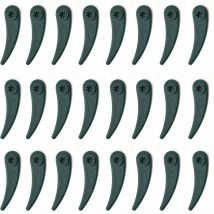 Ibuyke - Lot de 24 lames de rechange en plastique pour coupe-bordures Bosch Durablade Art 23-18 li Art 26-18 li