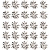 L'attachante - Lot de 25 Fixations crochet vis Placo Longueur 16 mm Alu