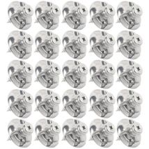 L'attachante - Lot de 25 Fixations tableau vis Placo Alu