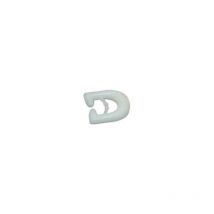 Lot de 25x Glisseur nylon pour rails de rideaux en i