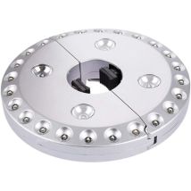 Lot De 28 Lampes Led, Sans Fil, Super Lumineuses, Pour Les Parasols De Patio, Les Tentes De Camping Ou Les Activités De Plein Air, En Argent