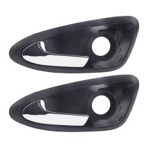 Coocheer - Lot de 2,Poignée de porte 6J1837113A 6J1837114A Poignée de porte intérieure de voiture Poignée de porte intérieure gauche adaptée à la