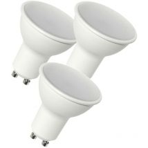 Lot de 3 Ampoules led GU10 9W, 730lm, blanc neutre 4000K