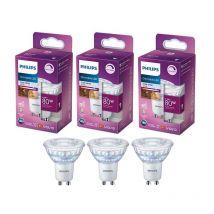 Lot de 3 ampoules led Philips CorePro LEDbulb 9,5W E27 (équivalent 60W) – Lumière blanche froide 4000K