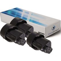 Visiodirect - Lot de 3 batteries pour aeg BSS12C visseuse sans fil 2000mAh 12V