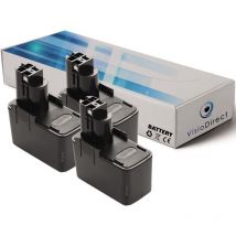Lot de 3 batteries pour Skil 3310K perceuse sans fil 3000mAh 12V