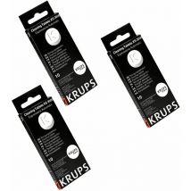 Lot de 3 boîtes de pastilles détergentes (XS300010) Accessoires et entretien KRUPS, MAGIMIX, ROWENTA, SEB