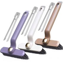 Lot de 3 Brosse à Récurer Rotative, Rotative à 360 degrés Brosse rotative Nettoyage, Brosse rotative Multifonctions pour Le Nettoyage des