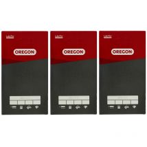 Gt Elec - Lot de 3 chaînes oregon 57 maillons - Référence : 91PX057X