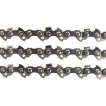 Nemura - Lot de 3 Chaînes de tronçonneuse - Compatible avec Stihl MS170, MS171, MS180, MS181 - 50 Maillons Entraîneurs - Pas 3/8 Lp - Jauge 0.43